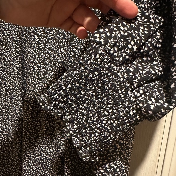 NWT Indie & Co Black and White Floral Tiered Midi Dress Women’s Size XXXL - Picture 4 of 7